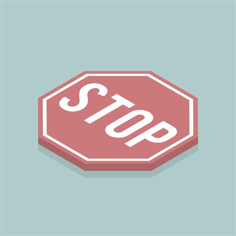 Vector Of Stop Sign Icon Download Free Vectors Clipart