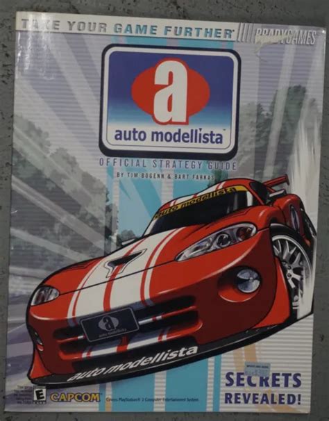 AUTO MODELLISTA BRADY Games Official Strategy Guide Playstation 2 12
