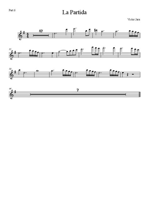 La Partida Victor Jara Score Part 6 Pdf