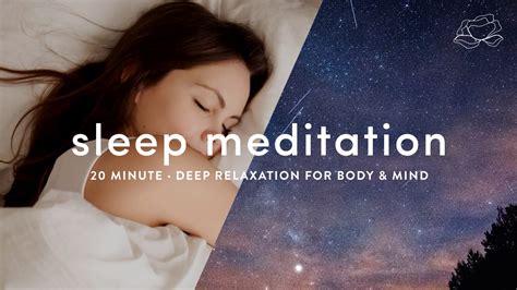 guided meditation for sleep and deep relaxation 🌙 lavendaire
