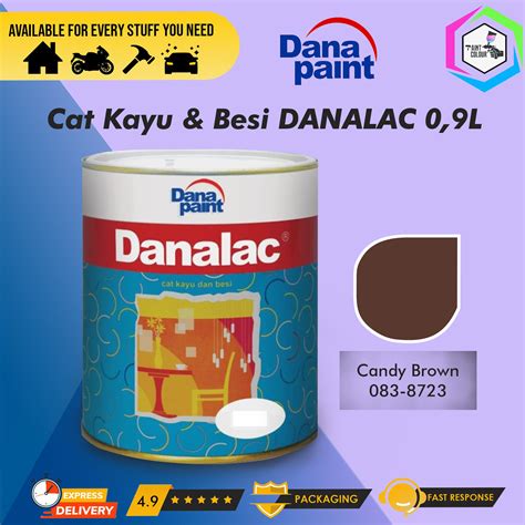 Cat kayu Dan Besi DANALAC Candy Brown 083 - 8723 | Lazada Indonesia