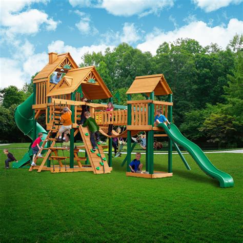 Finding the best playset for a small yard isn't an easy task! Playground Playsets Kids Swing Set School Commercial Rent ...