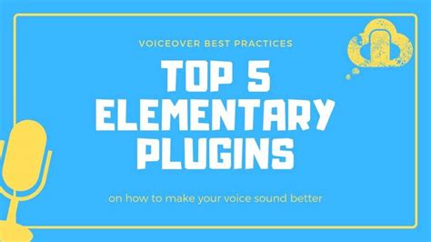 You can click preview to hear the recording, and make adjustments as necessary, but it should sound better already. TOP 5 elementary plugins on how to make your voice sounds ...