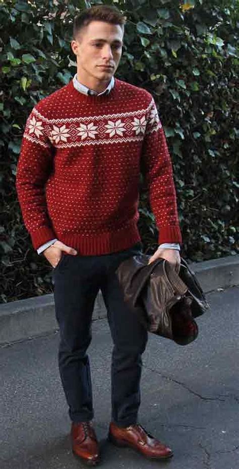 22 Trendy And Stylish Outfits A Man Must Have For Christmas Mens