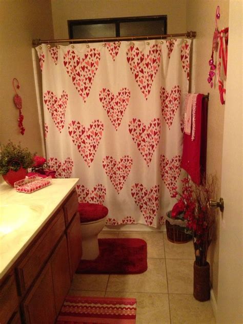 46 Cute Bathroom Decoration Ideas With Valentine Theme Homyhomee Bathroom Decor Themes Diy