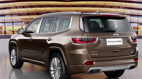 Jeep Grand Commander Revealed As New 7 Seat Suv For China