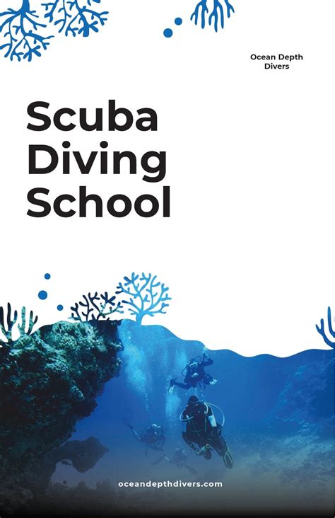 6 Free Scuba Diving School Templates Word Psd Indesign Apple