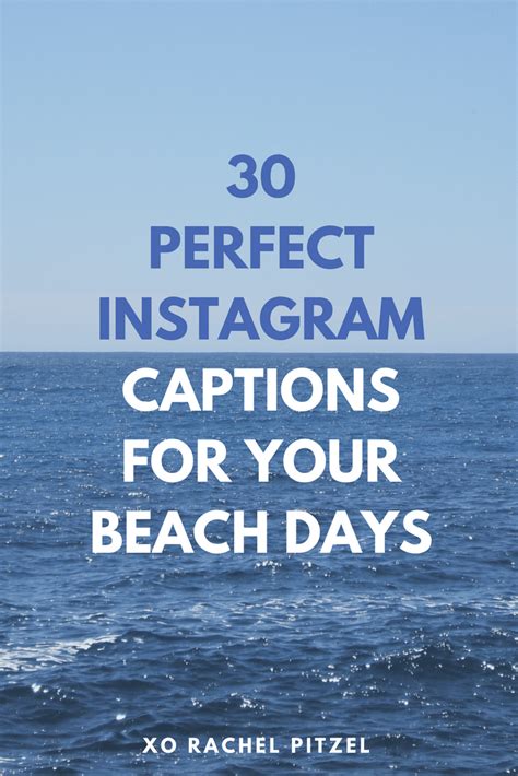 Unique Vacation Instagram Captions Beach