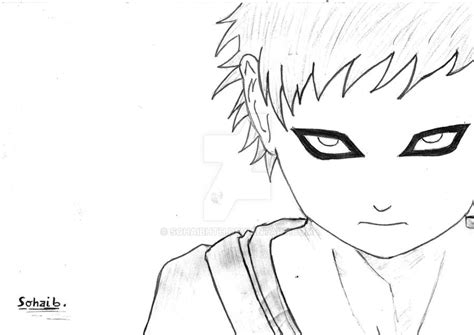 The Angry Gaara By Sohaibhth On Deviantart