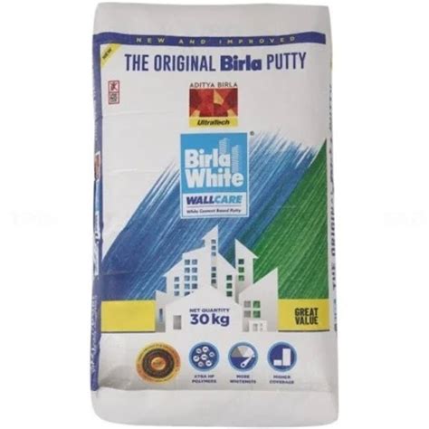 White Cement Based Powder Form Birla White Wallcare Waterproof Wall