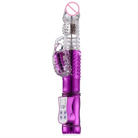 Frequency Large Multi Speed Thrusting And Rotating Rabbit Vibrator Clit Stimulation Female