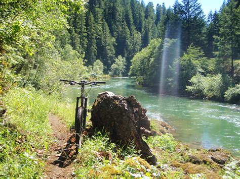 Umpqua River Mountain Bike Trip 611 Such A Beautiful Rive Flickr