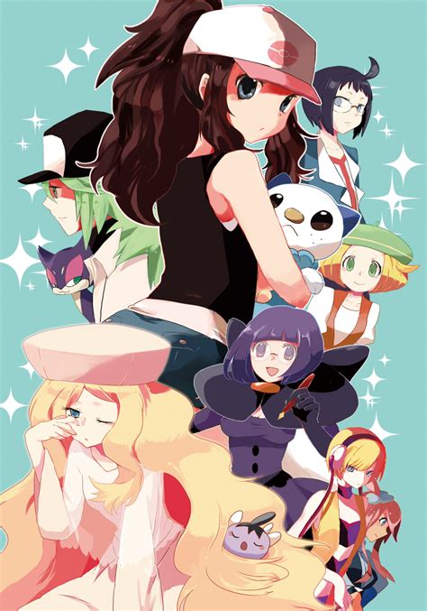 Bianca Pokemon Caitlin Pokemon Cheren Pokemon Elesa Pokemon