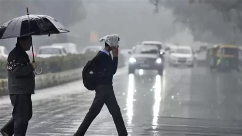 Parts Of Delhi Ncr To Receive Rain Thunderstorm Today Imd Latest