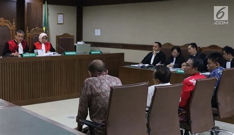 FOTO Didakwa Terima Suap Rp 240 Juta Empat Anggota DPRD Kalteng
