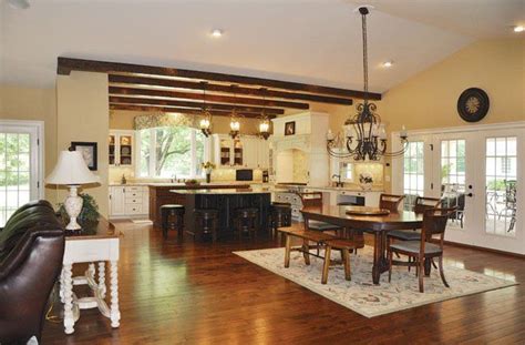A remodel is a tough job for one room, but especially if you're working on two rooms at once, it's best to enlist the help of a professional. Custom kitchen remodel | Dining room small, Custom kitchen ...