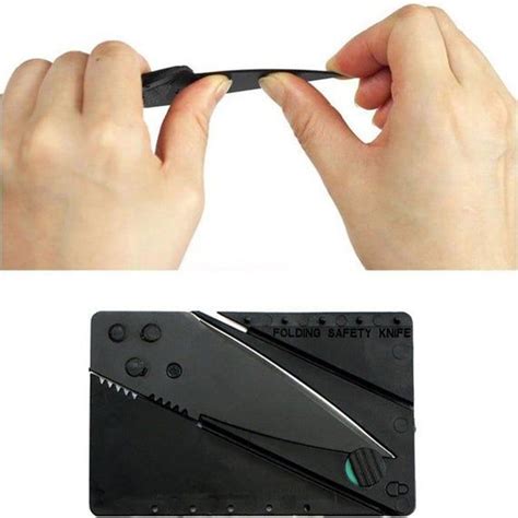 New Cardsharp Credit Card Knife Folding Razor Sharp Wallet Etsy In