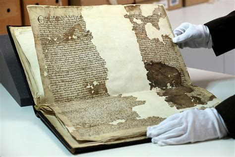 700 Year Old Copy Of Magna Carta Found In Scrapbook