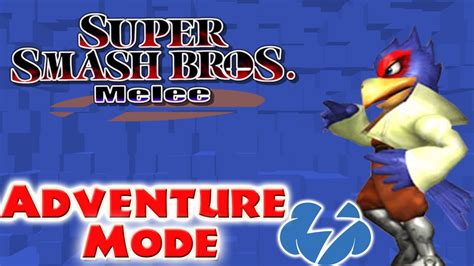 Super Smash Bros Melee Adventure Mode Falco 17 Youtube