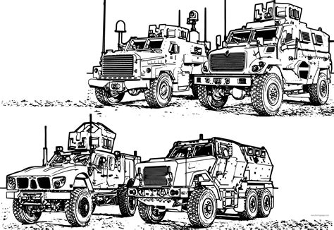 Mixed Coloring Pages - Wecoloringpage.com | Truck coloring pages, Cars