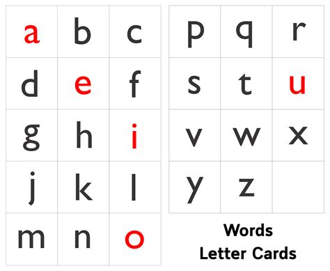 Making Words Template Free