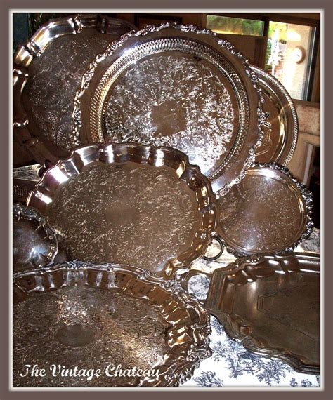 silver trays | Silver trays, Silver, Silver spoons