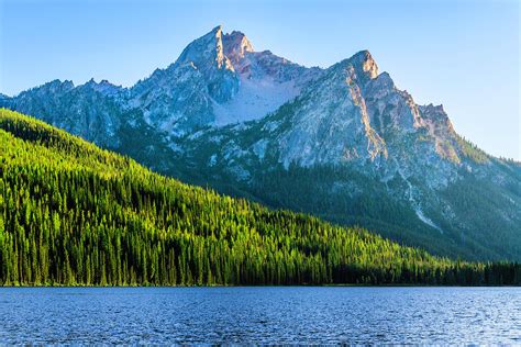 Sawtooth Mountains And Stanley Lake Photograph By Dszc Pixels