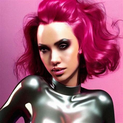 Photorealistic Shiny Pink Latex Woman 3 By Y2k2014 On Deviantart