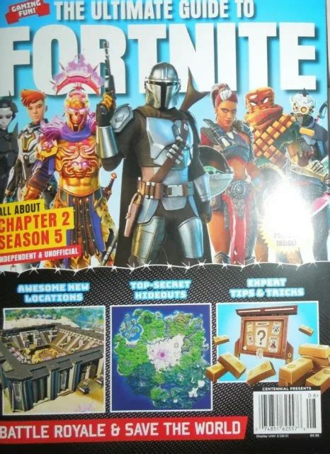 Fortnite Ultimate Guide 2 Giant Posters Chapter 2 Season 5 Battle