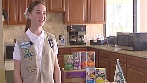 girl scout sells 18 107 boxes of cookies cnn video