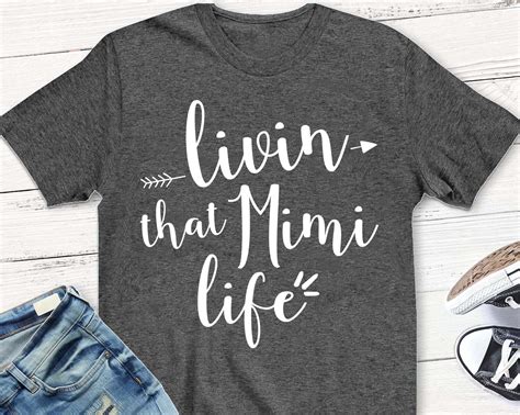 Mimi Svg Livin That Mimi Life Svg Dxf Cameo Cutfile Mimi Etsy