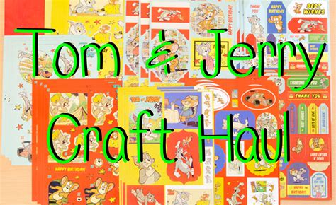 Tom And Jerry Paper Craft Die Haul Lolli Lulu Crafts