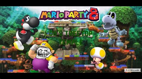 Mario Party 8 Gameplay Dks Treetop Temple Youtube