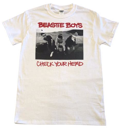 Beastie Boys Check Your Head White T Shirt Etsy