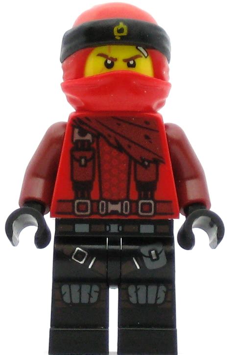 1032705 Lego Ninjago Minifigure Kai Core Hair Shoulder P