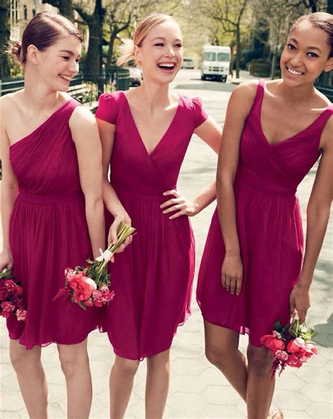 J Crew Fashion Tulle Bridesmaid Dress Raspberry Bridesmaid Dresses