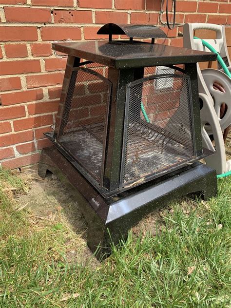 This hose measures 3/8 in. Char-Broil portable fire pit for Sale in Richmond, VA ...