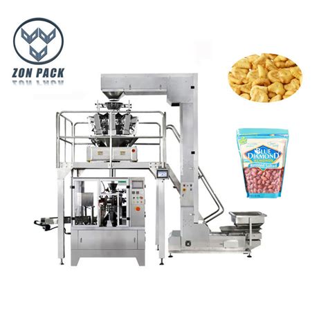 Automatic Stand Up Pouch Bag Filling And Sealing Rotary Doypack Packing Machine China Rotary