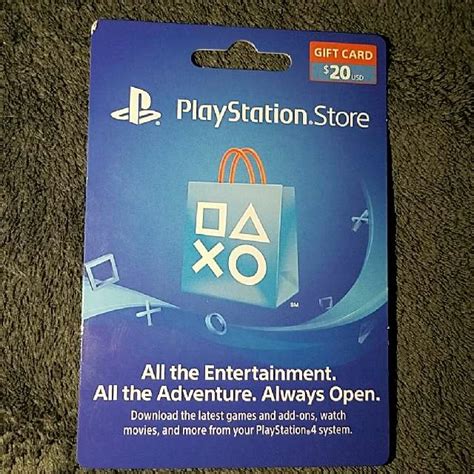 20 PSN Card PlayStation Store Gift Cards Gameflip