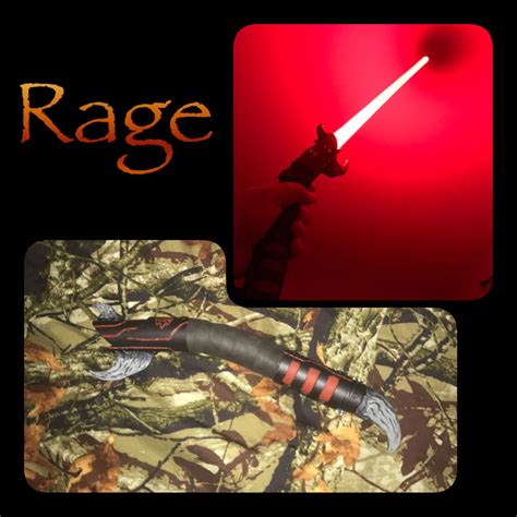 Sith saber 'Rage', wielded by former Jedi Knight turned Sith Lord. | Jedi knight, Sith lord, Jedi