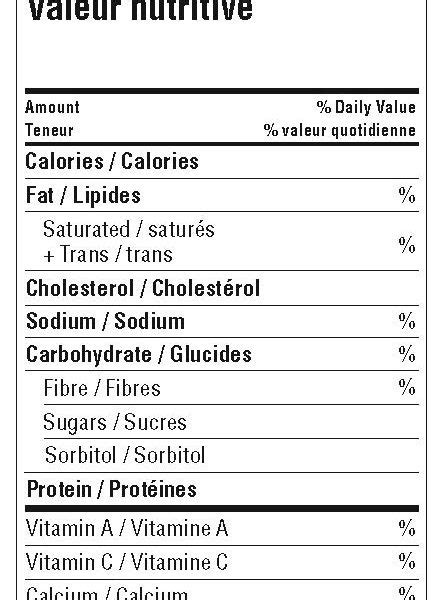 Download nutrition word templates designs today. Blank Nutrition Facts Label Template Word Doc : Nutrition ...