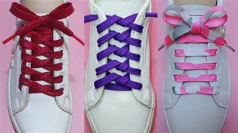 How To Tie Shoelaces Creative Ways To Fasten Tie Your Shoes Tutorial Step By Step YouTube