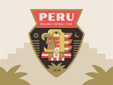 Peru Football Logo Design Circle Logo Design Modern Logo Design