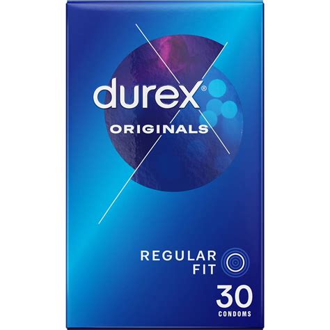 Durex Original Regular Fit Condoms 30 Pack Woolworths