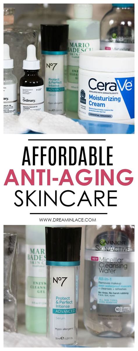 Affordable Anti Aging Skincare Routine I Anti Aging