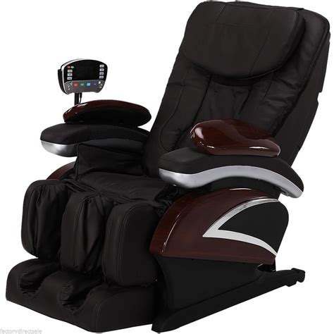 This is far from a traditional massage chair, but it's the massager that chiropractor david perna of back & body medical once recommended to us for dads with chronic. Electronic Full Body Shiatsu Massage Chair Recliner W/Heat ...