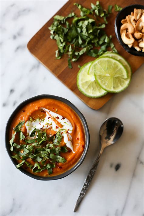Paleo Thai Curry Carrot Soup — Worthy Pause