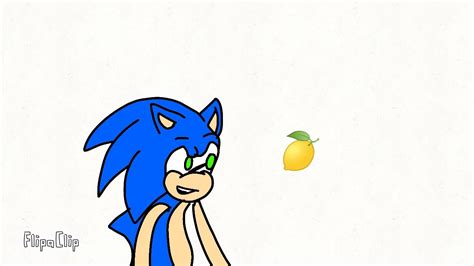 Sonic Eats A Lemon And Dies Animation Youtube