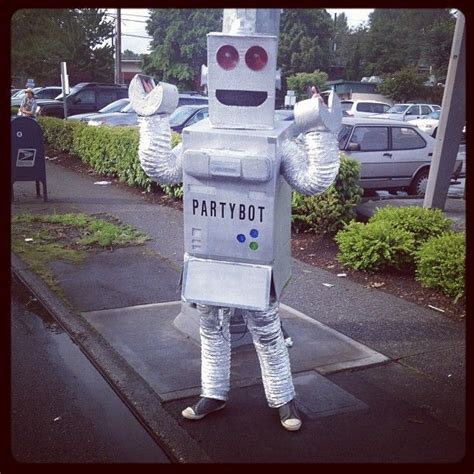 Picture Of Partybot Costume Robot Costumes Cool Robots Costumes
