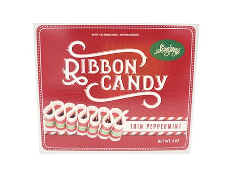 Classic Thin Peppermint Ribbon Candy Old Fashioned Christmas Candy